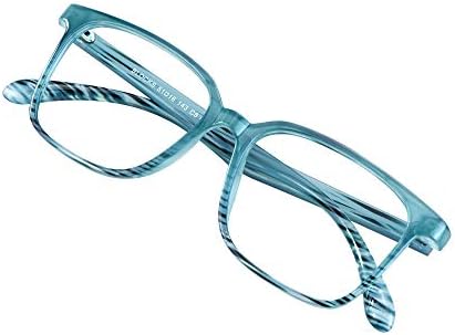 Визионглобални Очила За Блокирање На Сина Светлина За Жени/Мажи, Против Напрегање На Очите, Компјутерски Очила За Читање, Стилска Квадратна