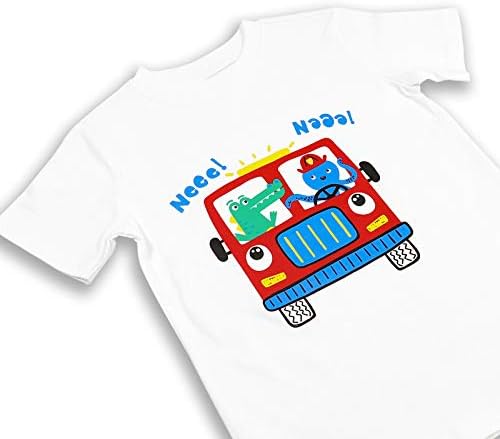 Gleash Kids Boys Organic Cotton Tshirts Multipack 3-12yrs