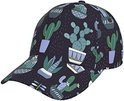 Ллама Бејзбол Кап Штапбек капа за мажи и жени со прилагодлив опсег на ленти за глава, рамни капи.