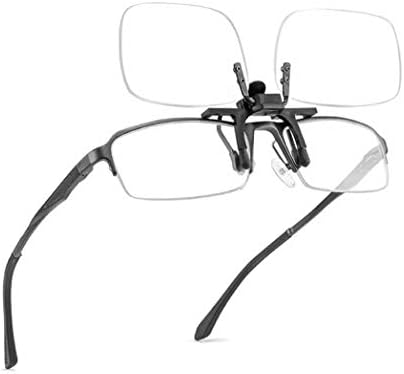 Клип на очила за читање 2,5, превртете ги очилата за читање +2,50, од ​​американска визија и визија