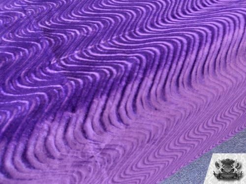 Кадифено Собирање Вител Виолетова Ткаенина за Тапацир покрај Дворот