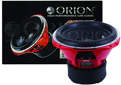 Orion HCCA152 15 2500 RMS Dual 2 Ohm Competation Car Subvoofer Black Coil
