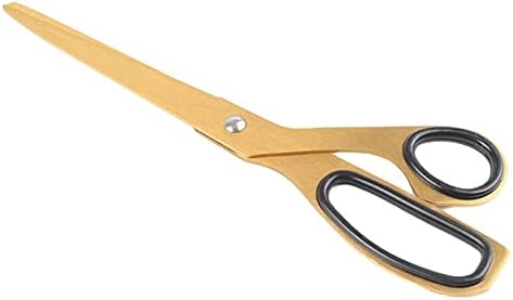 Ендан занаетчиски ножици месинг асиметрични ножици не'рѓосувачки челик Златни ножици канцеларија канцелариски канцелариски материјал