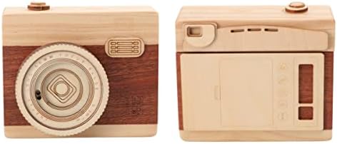 Нолитој гроздобер декор гроздобер декор дрво музички кутија форма фотоапарати облик музички кутија креативна музичка кутија празник