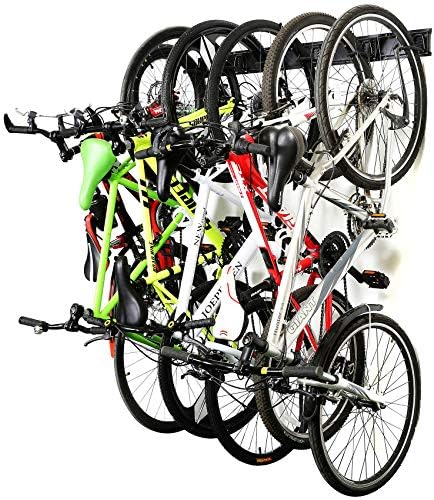 Ултраволетова решетка за велосипеди складирање и 9 парчиња гаражен систем за складирање