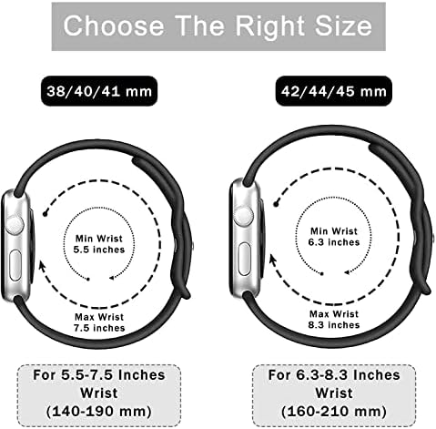 Божиќен бенд компатибилен со Apple Watch Band 38mm/40mm/41mm, празнични ленти за Apple Watch SE Series 8 7 6 5 4 3, Silicone Iwatch Band for