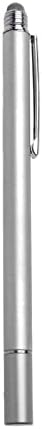 Пенкало за пенкало во Boxwave Compational со Twonav Aventura 2 - Дуалтип капацитивен стилус, врвот на влакно врвот на врвот на капачето за стилот