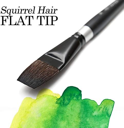 HNKDD рамна акварел боја четка за четки за уметност за сликање за професионален акваче гуаче акрилен цртеж