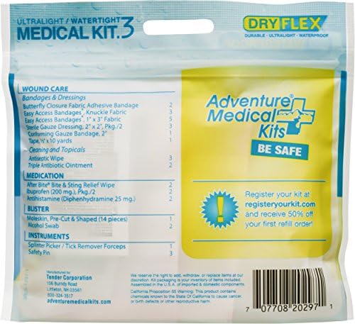 Авантуристички медицински ултралејт/водоотпорен .3-2 пакет