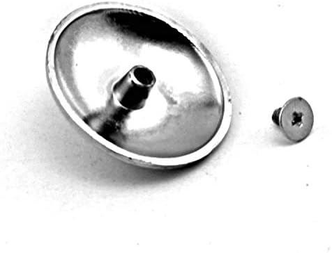 5 парчиња/10 парчиња завртки за декорација на окото за занаетчиска занаетчиска монета кончо копче завртка назад