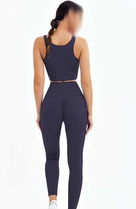 Ccbuy јога постави непречен спорт костуми за спортска облека тренингот за спортска облека женска облека високи хеланки на половината спортски