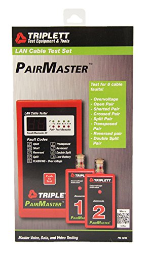 Triplett Paremaster 3240 LAN кабелски тест сет со 2 далечински управувачи