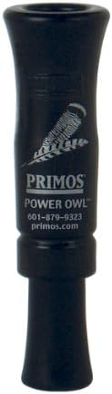 Повик за ловска моќност Primos Lount Power Owl Turkey, црно