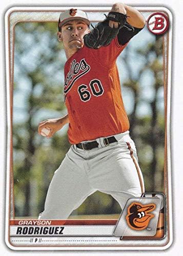 2020 Bowman Properces BP-22 Grayson Rodriguez Baltimore Orioles RC RC Rookie MLB Baseball Trading Card
