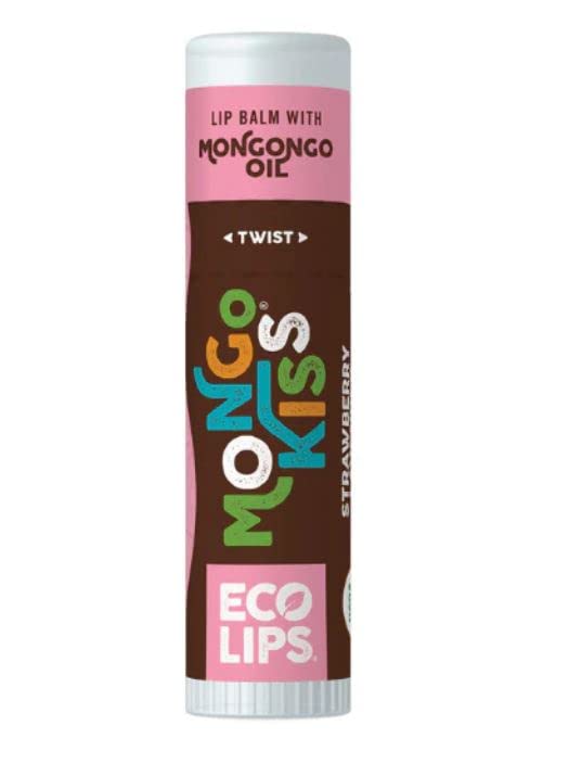 Mongo Kiss® Јагода Лаванда Органски Усна Мелем, 0,25 мл. - 3 Пакет!