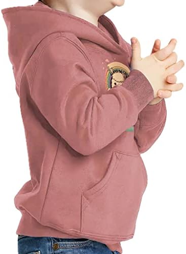Смешно лама дете пуловер качулка - слатко сунѓерско руно худи - уникатна худи за деца