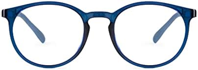 Блудуо Поет - Премиум Тркалезни Сини Светлосни Блокирачки Очила Со Магнетна Штипка За Очила За Сонце На Пакет За Жени и Мажи