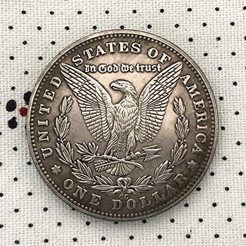 Реплика Комеморативна Монета Монета Американски Морган Скитници Монета 1881 Занаети Колекција Куќа Декорација Занаети Сувенир Подарок