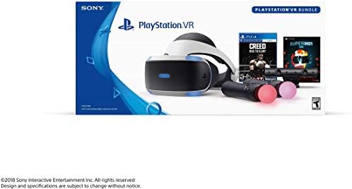 PlayStation VR - Creed: Rise to Glory + SuperHot Deluxe Bundle: Helide Sleathse, PlayStationCamera, Demo Disc 2.0, 2 PlayStationMove
