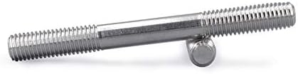 Завртки 1 парчиња M14 завртки од не'рѓосувачки челик завртки за завртки за завртки со двојна глава 50мм ~ 120мм должина -