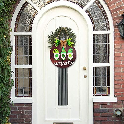 Знак на домашна врата од дома, добредојде врата закачалка за врата врата врата од врата од врата декор на отворено есенски украси за