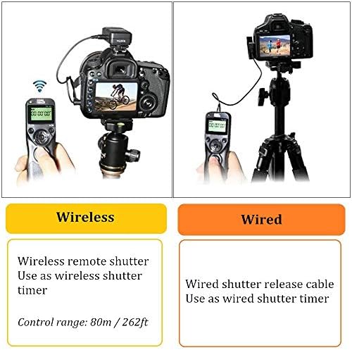 Pixel Timer Shutter Release TW283-N3 Wireless Remote Control Compatible with Canon 5D Mark-III/Mark-IV 5D R5 R5C 10D 1DX 1DC 1DS 1D 5DS