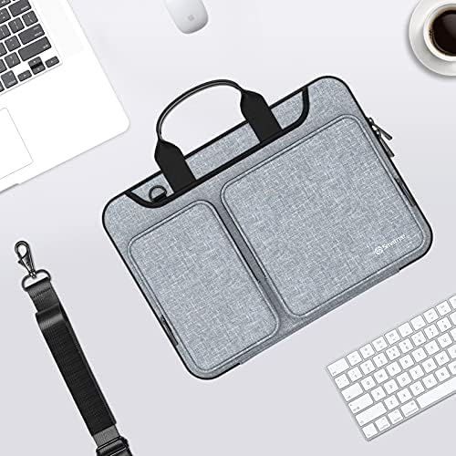 Smatree Тврда Торбичка Со Џебови за 14 инчен Macbook Pro 2021,13, 5 инчен Лаптоп На Површината На Microsoft 4/3/2/1, Macbook Pro