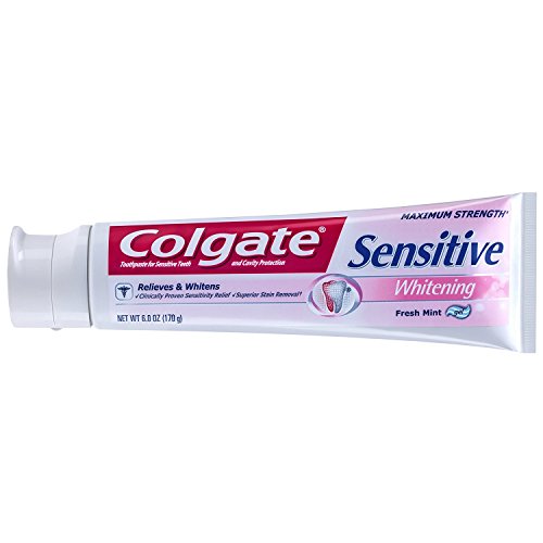 Colgate Sens за заби за заби pls големина 6z colgate Максимална јачина чувствителна плус белење паста за заби